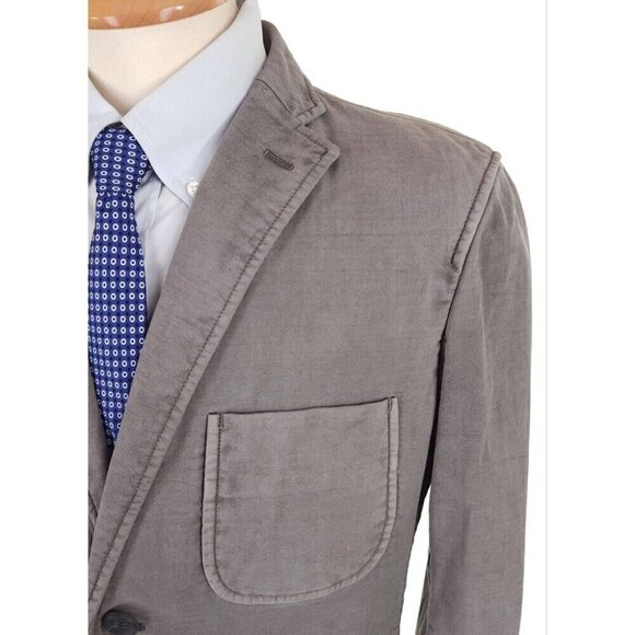 Issey Miyake Men Faded Basic Blazer Size 2 US S Mens Gray - Picture 3 of 16